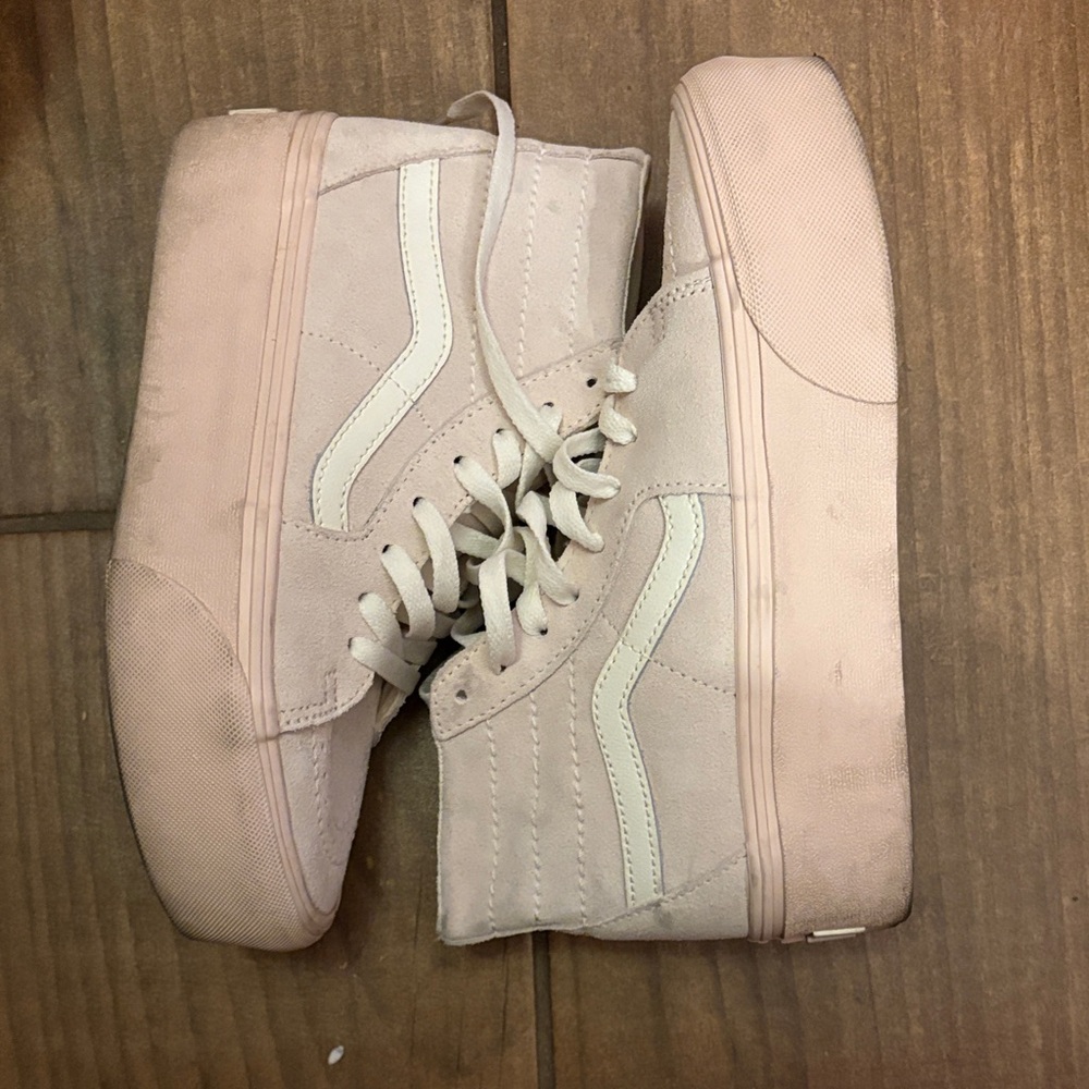 Vans Women's High-Top Sneakers - Light Pink